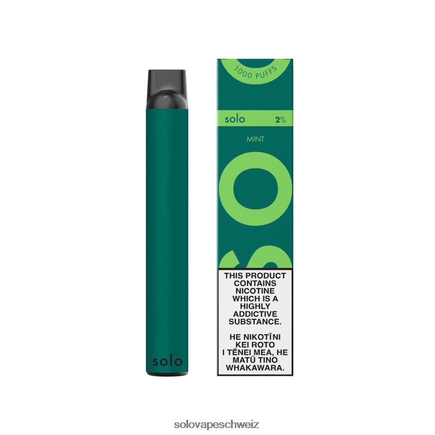 Minze Solo Einweg-Vapor VXT6N21 | Solo Disposable Vape
